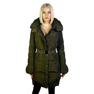 RUDSAK GREEN COAT FEATHER AND DOWN WINTER COAT RUD BY RUDSAK COAT SIZE XL